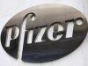 FILE - In this file photo Jan. 31, 2011, the Pfizer logo is displayed at the drug company's world headquarters in New York. Pfizer Inc. said Tuesday, Aug. 2, 2011, it second-quarter profit is up 5 percent despite slightly lower sales, thanks to lower taxes and reduced restructuring charges from its 2009 purchase of Wyeth. (AP Photo/Mark Lennihan, File)