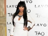 Kim Kardashian hits Tao Las Vegas at the Venetian Hotel and Casino on December 31, 2011 in Las Vegas -- WireImage