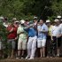 Rory McIlroy, of Northern Ireland, hits out of the rough on the second hole during the first round the Masters golf tournament Thursday, April 5, 2012, in Augusta, Ga. (AP Photo/Matt Slocum)