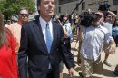 FILE - In this June 3, 2011 file photo, John Edwards leaves the Federal Building in Winston-Salem, N.C. After years of investigation, denials and delays, jury selection is set to begin Thursday, April 12, 2012 for the criminal trial of the former presidential candidate in Greensboro, N.C. Edwards faces six criminal counts related to nearly $1 million in secret payments made by two campaign donors to help hide the married Democrat's pregnant mistress as he sought the White House in 2008. (AP Photo/Chuck Burton, File)
