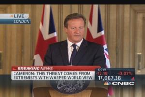UK PM Cameron: Need firm security response against …