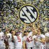 Alabama players  celebrates after their 32-28 win in the Southeastern Conference championship NCAA college football game against Georgia, Saturday, Dec. 1, 2012, in Atlanta. (AP Photo/Atlanta Journal-Constitution, Hyosub Shin)  MARIETTA DAILY OUT; GWINNETT DAILY POST OUT; LOCAL TV OUT; WXIA-TV OUT; WGCL-TV OUT