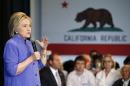 Democratic presidential candidate Hillary Clinton speaks at a rally, Friday, June 3, 2016, in Westminster, Calif. (AP Photo/John Locher)