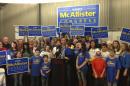 Republican businessman Vance McAllister is pictured after winning a special election in New Orleans