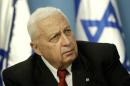 FILE - In this Sunday May 16, 2004 file photo, Israeli Prime Minister Ariel Sharon pauses during a news conference in his Jerusalem office regarding education reform. Sharon, the hard-charging Israeli general and prime minister who was admired and hated for his battlefield exploits and ambitions to reshape the Middle East, died Saturday, Jan. 11, 2014. The 85-year-old Sharon had been in a coma since a debilitating stroke eight years ago. (AP Photo/Oded Balilty, File)