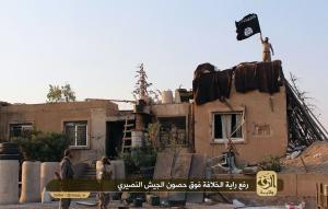 An image made available by Jihadist media outlet Welayat …