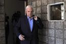 Several members of the former cabinet of former Panamanian President Ricardo Martinelli, seen in 2015, have been jailed on corruption charges related to the Brazilian construction giant Odebrecht