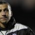 Birmingham City's manager Hughton leaves the pitch after their Europa League Group H soccer match against Maribor in Birmingham