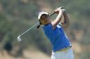 Lydia Ko of New Zealand hits a tee shot on the 16th hole during the third round of the US Women's Open on July 9, 2016 in San Martin, California