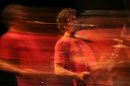 U.S. rock singer-songwriter and guitarist Lou Reed performs during a concert in Malaga