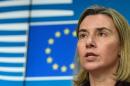 The leaders of Kosovo and Serbia "agreed to leave the tensions behind and to focus on the work ahead," said EU foreign policy chief Federica Mogherini