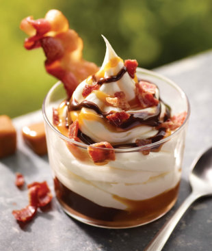bacon sundae - Burger King Unveils Bacon Sundae