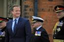 Britain's Prime Minister David Cameron attends an Armed Forces Day National Event at Cleethorpes