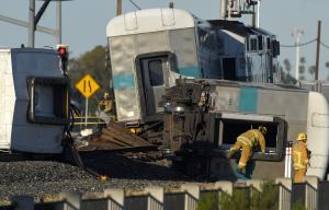 Metrolink train crash in Southern California