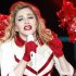 U.S. singer Madonna performs on stage during her MDNA tour at the Olympic Stadium in Moscow