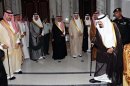Saudi Arabia's King Abdullah arrives in Mecca to attend the funeral of Saudi Crown Prince Nayef