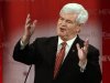 Republican presidential candidate former House Speaker Newt Gingrich gestures during a Republican presidential debate Monday Jan. 23, 2012, at the University of South Florida in Tampa, Fla. (AP Photo/Paul Sancya)