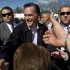 Republican presidential candidate, former Massachusetts Gov. Mitt Romney greets people in the crowd following a campaign event at an energy services company in Tunkhannock, Pa.., Thursday, April 5, 2012. (AP Photo/Steven Senne)