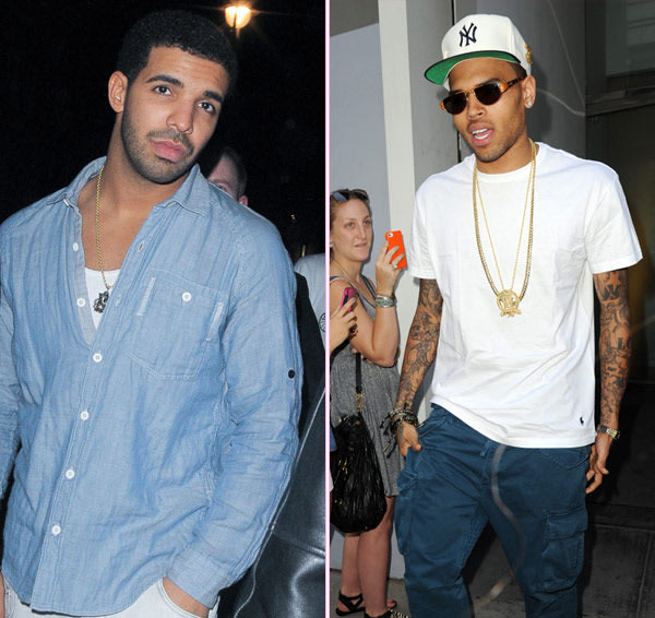 Chris Browns Entourage Now Insulting Drakes Music After Fight