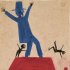 In this image released by the High Museum of Art, an untitled work of poster paint and pencil on cardboard by artist Bill Traylor, is shown. Works by Traylor, who was born into slavery in Alabama and became a highly respected self-taught artist, will be exhibited at Atlanta’s High Museum of Art from Feb. 5, thru May 13.   (AP Photo/High Museum of Art)