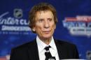 File photo: Owner of the Detroit Red Wings and Detroit Tigers Mike Ilitch addresses the media during a news conference in Detroit