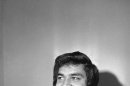FILE - In this file photo dated Dec. 13, 1968 British pop singer, Engelbert Humperdinck, smiles during an Associated Press interview with London newsman Don McNicoll. After years of disappointment, Britain is staking its Eurovision hopes on 75-year-old Engelbert Humperdinck, the square-jawed crooner who famously beat the Beatles to the number 1 spot in 1967. The 57th Eurovision Song Contest will be held in May 2012 in Baku, Azerbaijan. (AP Photo/Bob Dear, file)