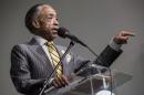 Reverend Al Sharpton addresses the National Action Network's House of Justice in New York
