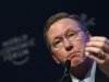 KPMG International Chairman and KPMG USA Chairman Flynn attends a session at the World Economic Forum in Davos