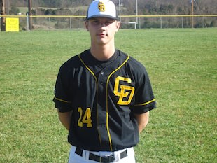 Chuckey-Doak baseball star Jameson Painter — Contributed photo