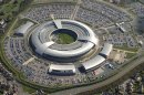 Handout aerial photograph shows Britain's Government Communications Headquarters in Cheltenham