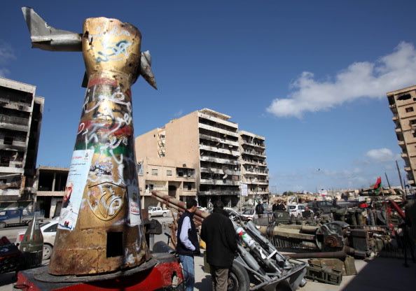 احتفالات الليبيين بمرور عام على ثورتهم ضد القذافي 139029436-jpg_171057
