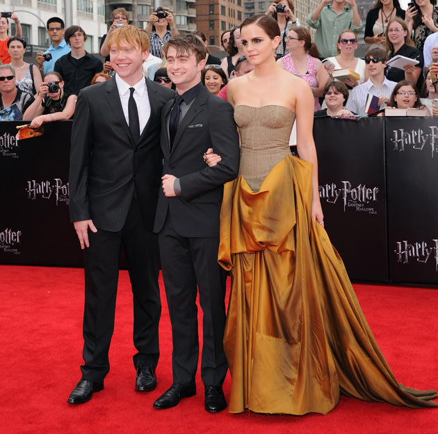 The cast of "Harry Potter"