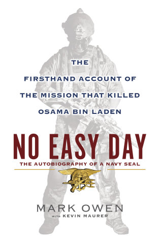 This book cover image released by Dutton shows "No Easy Day: The Firsthand Account of the Mission that Killed Osama Bin Laden," by Mark Owen with Kevin Maurer. A first-hand account of the Navy SEAL mission that killed Osama bin Laden is coming out Sept. 11. Dutton announced Wednesday that Mark Owen’s “No Easy Day” will “set the record straight” on the raid in Pakistan in May 2011. “Mark Owen” is a pseudonym for the combat veteran who was one of the first fighters to enter bin Laden’s third floor hideout and also witnessed his death, according to Dutton, an imprint of Penguin Group (USA). (AP Photo/Dutton)