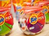 This product image provided by Procter & Gamble Co., shows Tide Pods, three-chamber liquid unit dose pods. (AP Photo/Procter & Gamble Co.)
