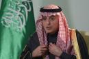 Saudi Minister of Foreign Affairs, Adel al-Jubeir, gives an interview to AFP in Riyadh on February 18, 2016
