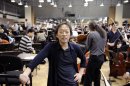 A North Korean orchestra led by a South Korean conductor, Chung Myung-Whun, performed in Paris for the first time