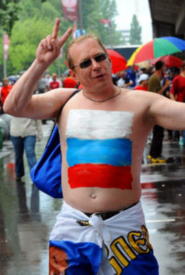 Penggemar Rusia Dapat Penerbangan Gratis ke Euro 2012