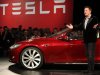 Tesla Motors CEO Elon Musk speaks during the Model S Beta Event held at the Tesla factory in Fremont