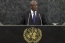 Ibrahim Boubacar Keita, President of Mali, addresses the 68th United Nations General Assembly at U.N. headquarters in New York