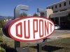 DuPont logo is pictured on research center in Meyrin near Geneva