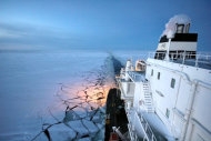 用北極新航路運送天然氣 日俄合作創先例
