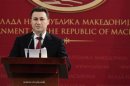 Macedonian Prime Minister Gruevski addresses the media after the International Court of Justice announced their verdict in Skopje