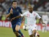 France's Rami fights for ball with England's Defoe during their Group D Euro 2012 soccer match at Donbass Arena in Donetsk