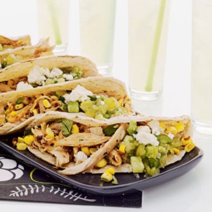 Pulled Chicken &amp; Grilled Corn Tacos photo by Wendell T. Webber