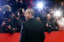 Actor LaBeouf poses on the red carpet as he arrives for the screening of the film "The Necessary Death of Charlie Countryman" at the 63rd Berlinale International Film Festival in Berlin