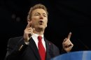 Senator Paul of Kentucky speaks at the Conservative Political Action Conference at National Harbor, Maryland