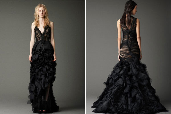 The grande dame of wedding dress design Vera Wang is leading the charge by
