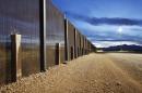 The Arizona-Mexico border fence near Naco