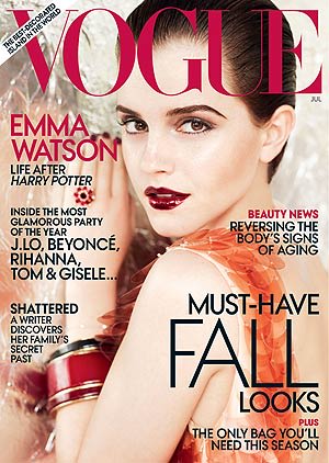 Emma Watson covers the new issue of Vogue Mario Testino VogueEmma Watson 