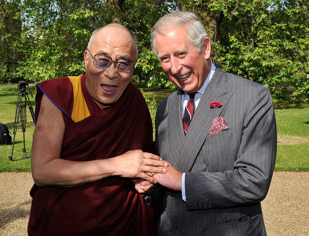 Dalai Lama, Prince Charles